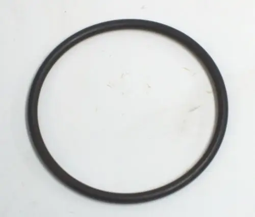Schwarzer O-Ring, kreisförmig, auf weißem Hintergrund. Geeignet für Daikin-Produkte, möglicherweise für Heizsysteme oder Klimaanlagen.